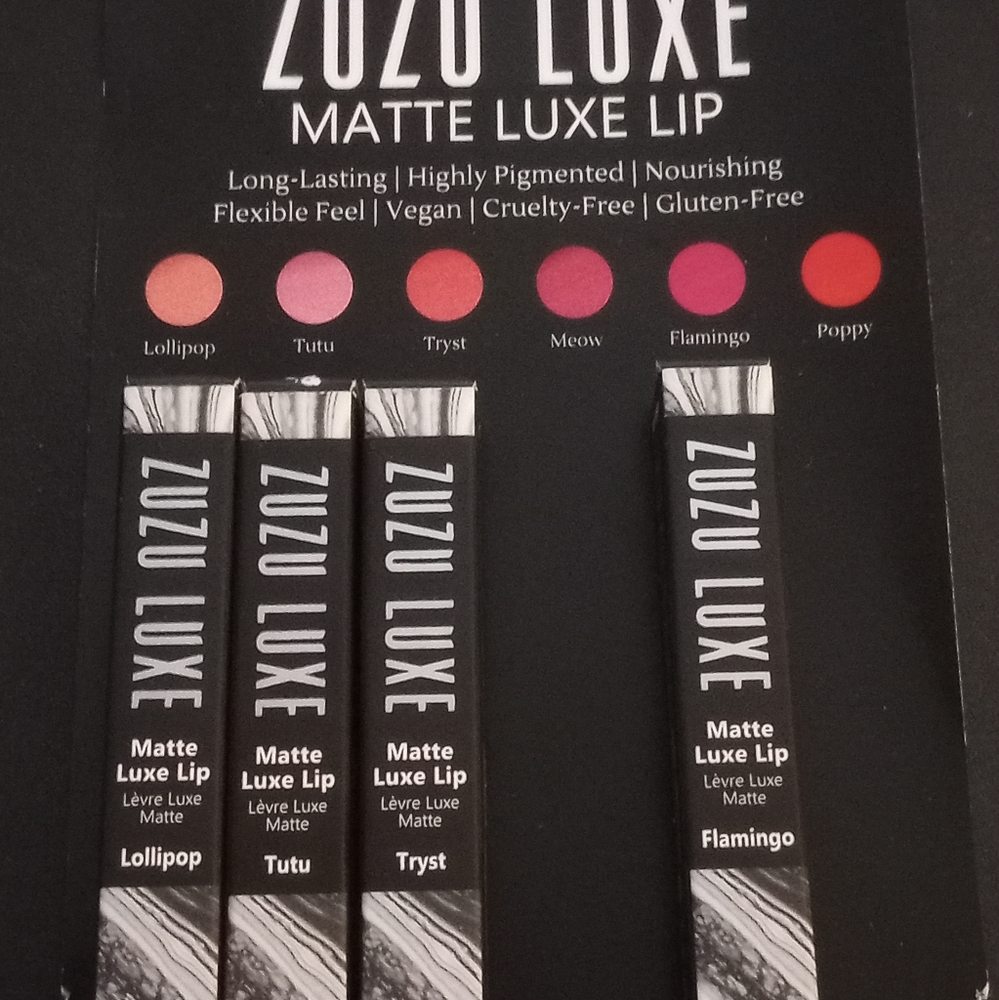 Zuzu luxe matte lip